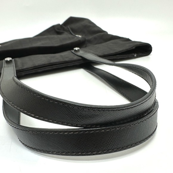 Prada Triangle Tote Bag Black - Picture 5 of 10